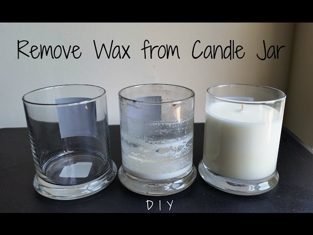 How to Get Wax Out of a Glass Candle Jar