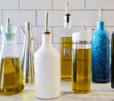 What is the best container to store olive oil in